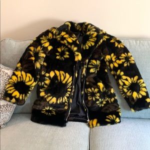 Delias dollskill Sunflower faux fur coat